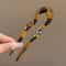 Fashionable UShaped Hair Fork Tortoiseshell Hairpin Geometric Acetate Acrylic Hair Stick For Wome 7