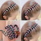 Elegant Rhinestone Pearl Hairband With Floral Design NonSlip Elastic Hair Hoop For Women Girls 7