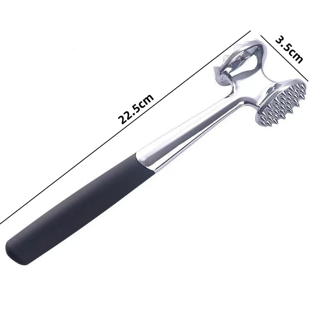 DoubleSided Meat Hammer For Steak Tenderizing Pork Chops 4