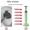 High Pressure Toilet Plunger Pump AntiClogging Drain Cleaner For Bathroom And Kitchen Sink 4