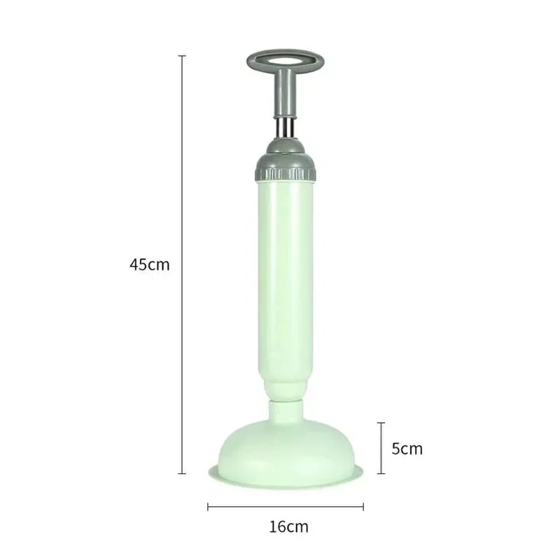 High Pressure Toilet Plunger Pump AntiClogging Drain Cleaner For Bathroom And Kitchen Sink 5