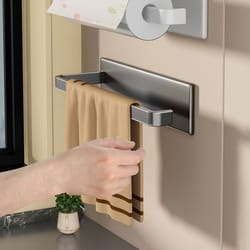 magnetic kitchen paper towel holder – wall-mounted, no drilling, space-saving design