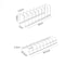 Stainless Steel Dish Draining Rack SpaceSaving Plate Bowl Holder For Kitchen Organization 5