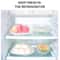 Extra Thick Clear Plastic Wrap Retractable Food Storage For Leftovers Fruits Veggies 4