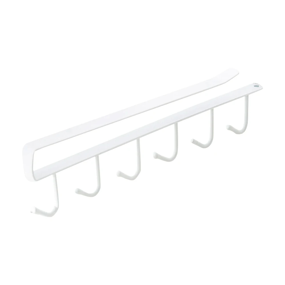 Multifunctional Hook Coffee Cup Holder Shelf Sturdy Storage Rack For Kitchen Or Wardrobe 6