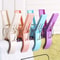 Durable Plastic Beach Towel Clips For Sunbeds Laundry Secure Your Towels Clothes 0