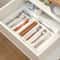 Kitchen Drawer Organizer Divided Storage Box For Tableware Chopsticks Forks Knives 3
