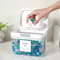 Laundry Pod Holder With Lid Large Capacity Sealed Laundry Pod Container With Automatic PopUp Conve 0