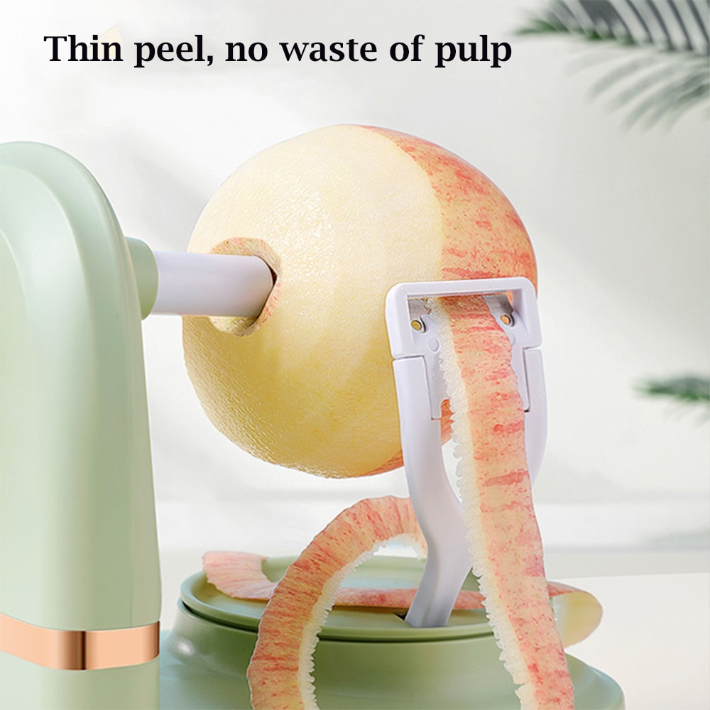 HandCranked Manual Fruit Peeler With Divider Spare Blades Multifunctional Kitchen Apple Pear Sli 5