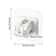 Adjustable Curtain Rod Clips SelfAdhesive Wall Bracket Holder For Easy NailFree Installation 3