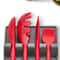 Multifunctional Silicone Kitchen Utensil Rack NonSlip Spatula Fork Organizer 3