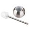 Ergonomic Stainless Steel Toilet Brush And Holder Set For Bathroom 0