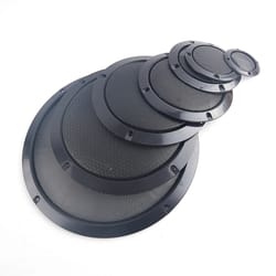 speaker mesh grille cover for car and home, high-grade plastic frame with metal iron wire enclosure