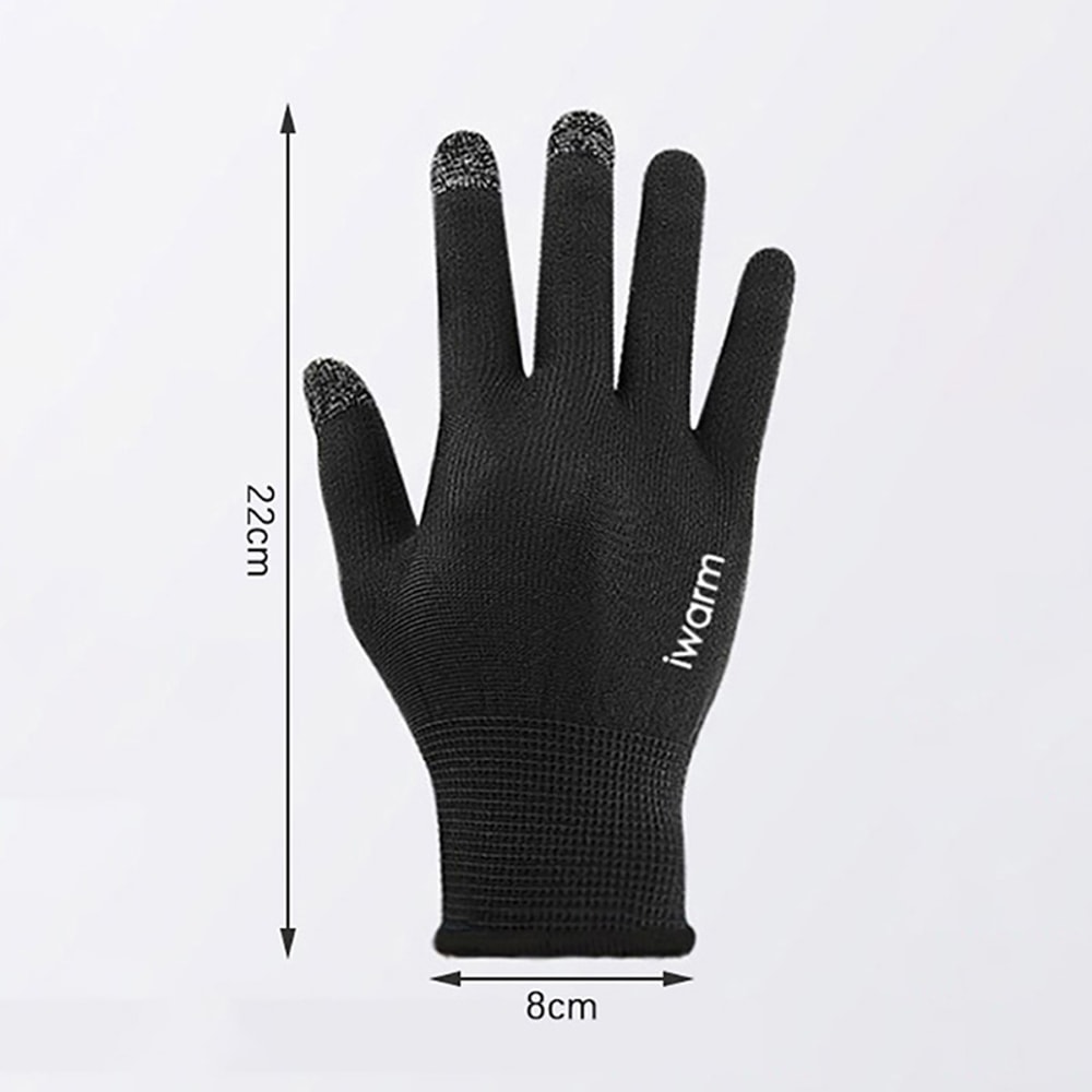 Full Finger Touch Screen Gloves For Cycling Running And Outdoor Sports Fleece Lined For Men And Wo 5