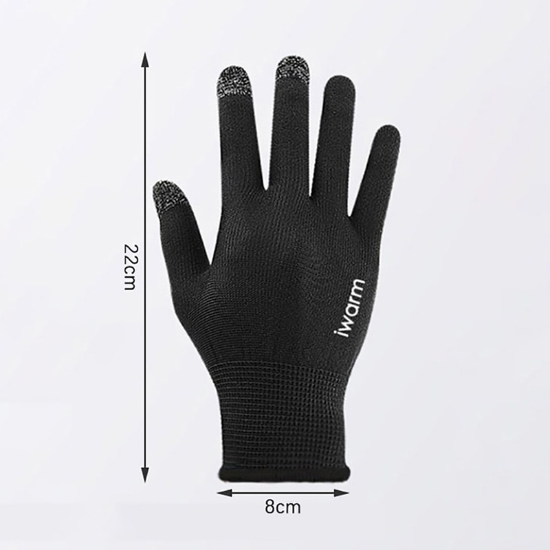 Full Finger Touch Screen Gloves For Cycling Running And Outdoor Sports Fleece Lined For Men And Wo 5