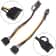 SATA Pin PCIE Power Supply Cable For Graphics Card Adapter For Mining Gaming 1