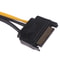 SATA Pin PCIE Power Supply Cable For Graphics Card Adapter For Mining Gaming 3