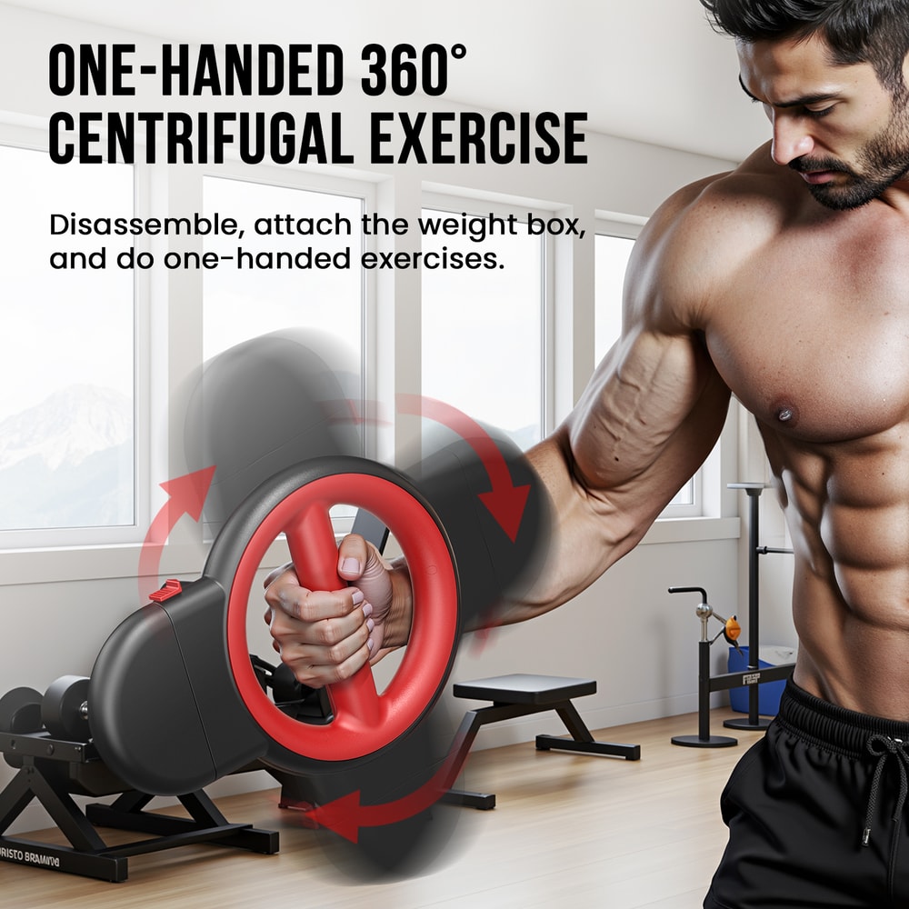 Rotator Burn Machine MultiFunctional Arm Exerciser For Upper Body Strength Training At Home Gym 1