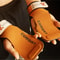 Cowhide Gym Gloves For Weightlifting AntiSkid Grips For Deadlifts And Workout Palm Protection 0