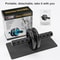 Adjustable Resistance Abdominal Wheel Roller for Core Strengthening - Non-Slip Grip Fitness Equipment