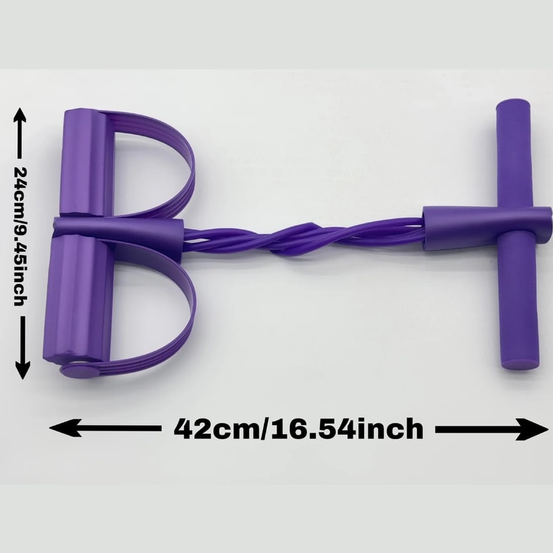 Pedal Tensioner Resistance Bands MultiFunctional Fitness Equipment For Abdominal Waist Strengthen 1