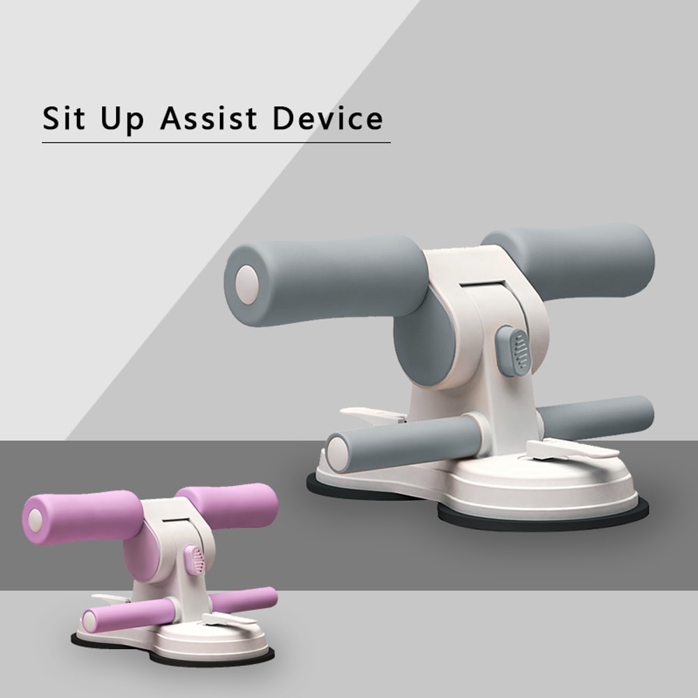 Portable Sit Up Bar for Home Fitness, Adjustable Foot Holder with Strong Suction for Effective Workouts