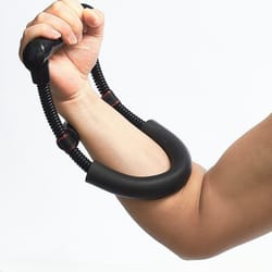 wrist and forearm enhancer - adjustable tension hand exercise device to improve arm grip strength, perfect for home gym