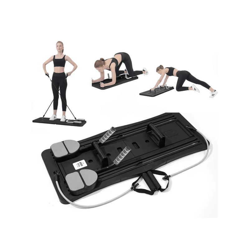 Foldable Pilates Board Multifunctional Abdominal Trainer For Home Gym 1
