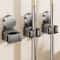 WallMounted Suction Cup Mop Holder Waterproof Broom Brush Storage Rack For Kitchen Bathroom 1