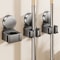WallMounted Suction Cup Mop Holder Waterproof Broom Brush Storage Rack For Kitchen Bathroom 1