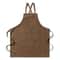 Fashionable Canvas Apron For Men Women Perfect For Chefs Grills Restaurants Bars Cafes Beauty St 7