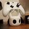 Creative Printed Hollow Knight Game Controller Stand Xbox And Desktop Storage Ornament 2
