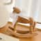 Hand Carved Wooden Horse Rocking Ornament Retro Desktop Decoration For Friends Commemorative Gift 4