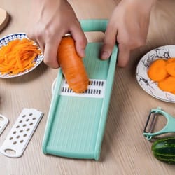 multifunctional manual vegetable & fruit slicer – potato & veggie cutter for quick, easy food prep