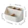 Desk Storage Box Organizer Plastic Office Supplies Makeup Organizer With Dividers For Home Offic 4