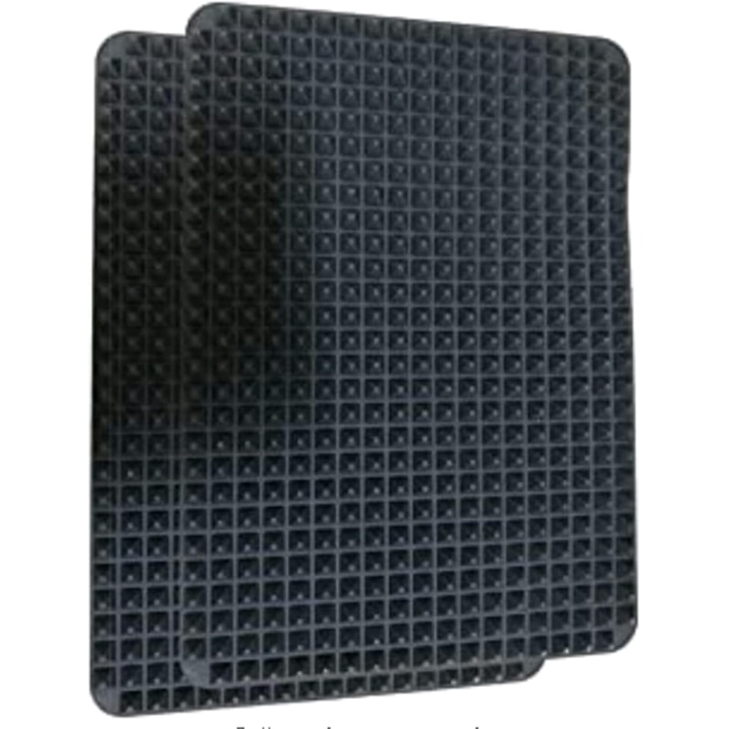 NonStick Silicone Baking Mat With Grid HeatResistant Versatile BBQ Oven Mat 6