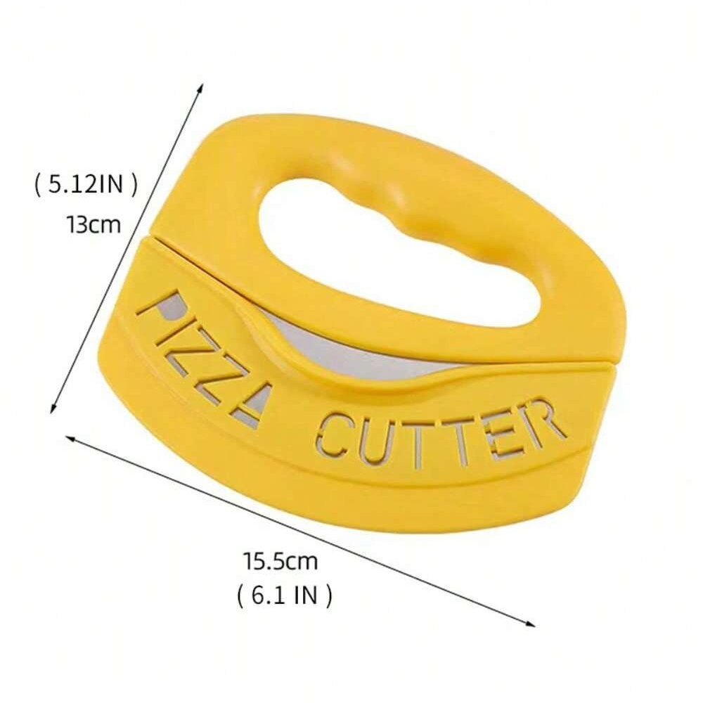 Stainless Steel Pizza Cutter With Cover Precise And Effortless Pizza Slicing Tool 4