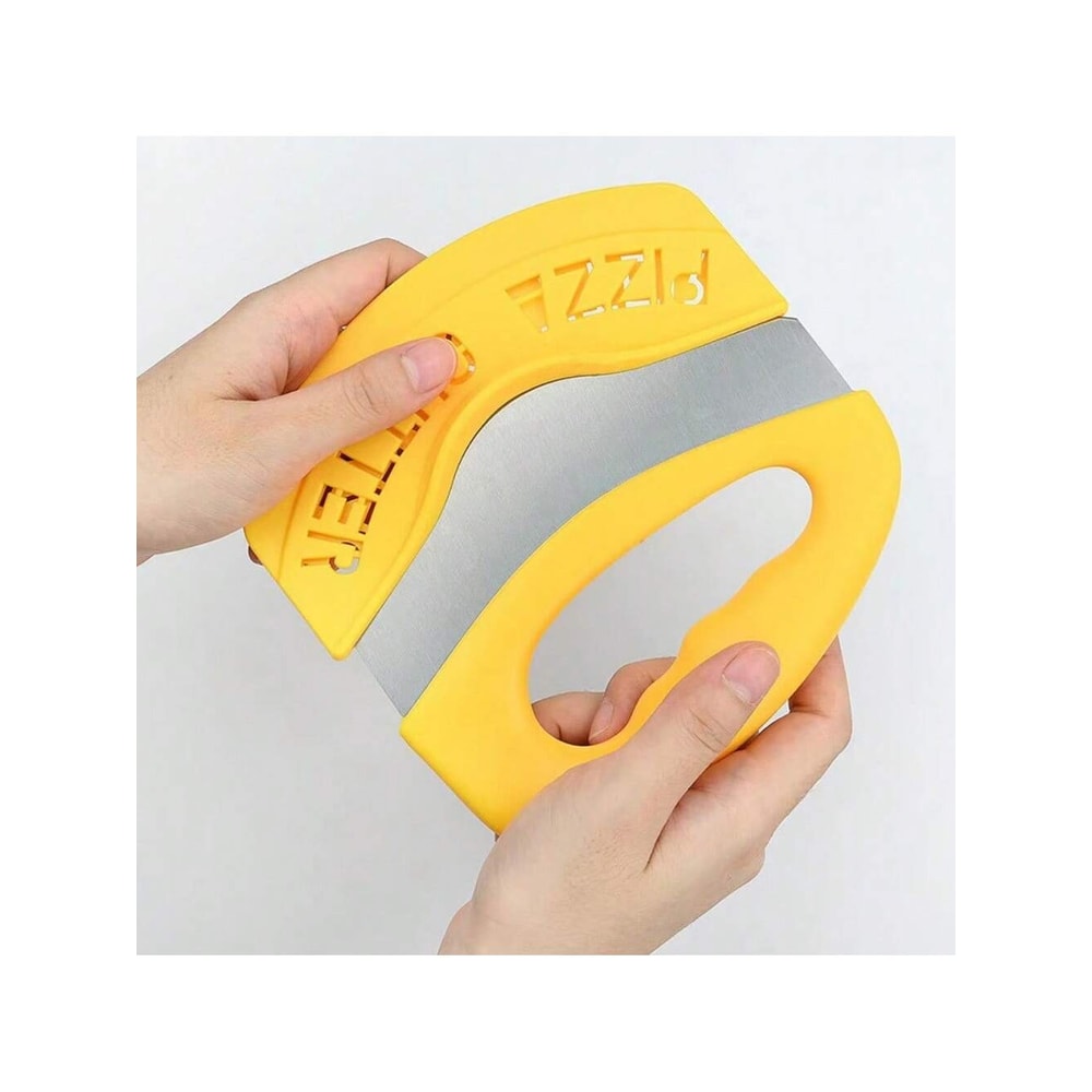 Stainless Steel Pizza Cutter With Cover Precise And Effortless Pizza Slicing Tool 5