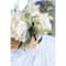 Elegant White Artificial Peony Bouquet For Weddings Home Decor Christmas Arrangements 4