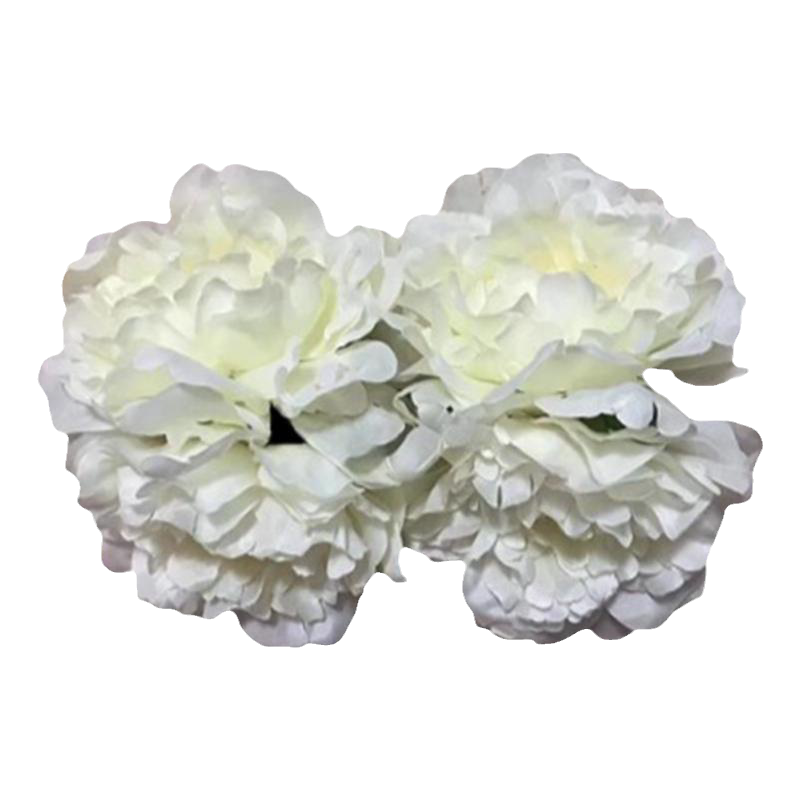 Elegant White Artificial Peony Bouquet For Weddings Home Decor Christmas Arrangements 5