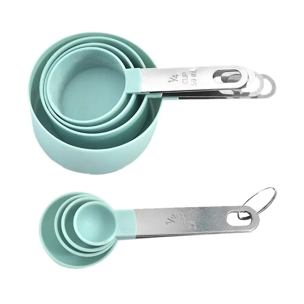 Stainless Steel Measuring Cup Spoon Set Accurate Kitchen Tools For Baking Cooking 6