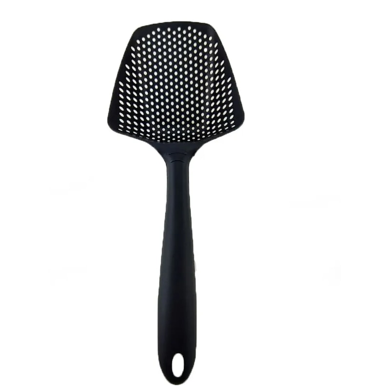 Plastic Strainer Scoop Colander Multifunctional Kitchen Spoon For Draining Vegetables Pasta More 0