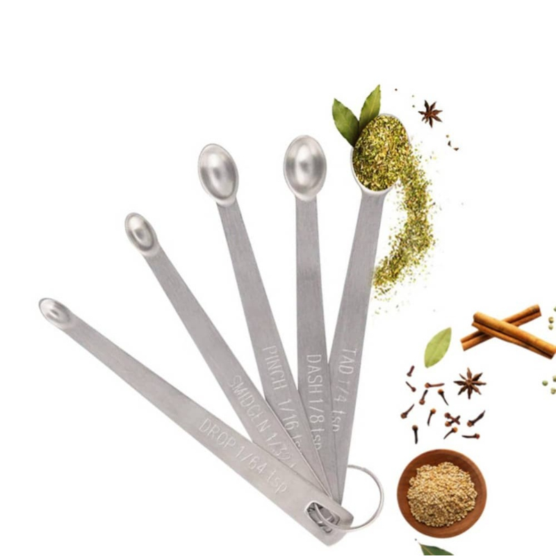 Mini Stainless Steel Measuring Spoon Set For Baking And Cooking Versatile Spoon Set For Tea Coffee 2