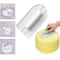 Plastic Cake Smoother Tool for Fondant & Icing – Professional Baking Spatula Scraper & Polisher