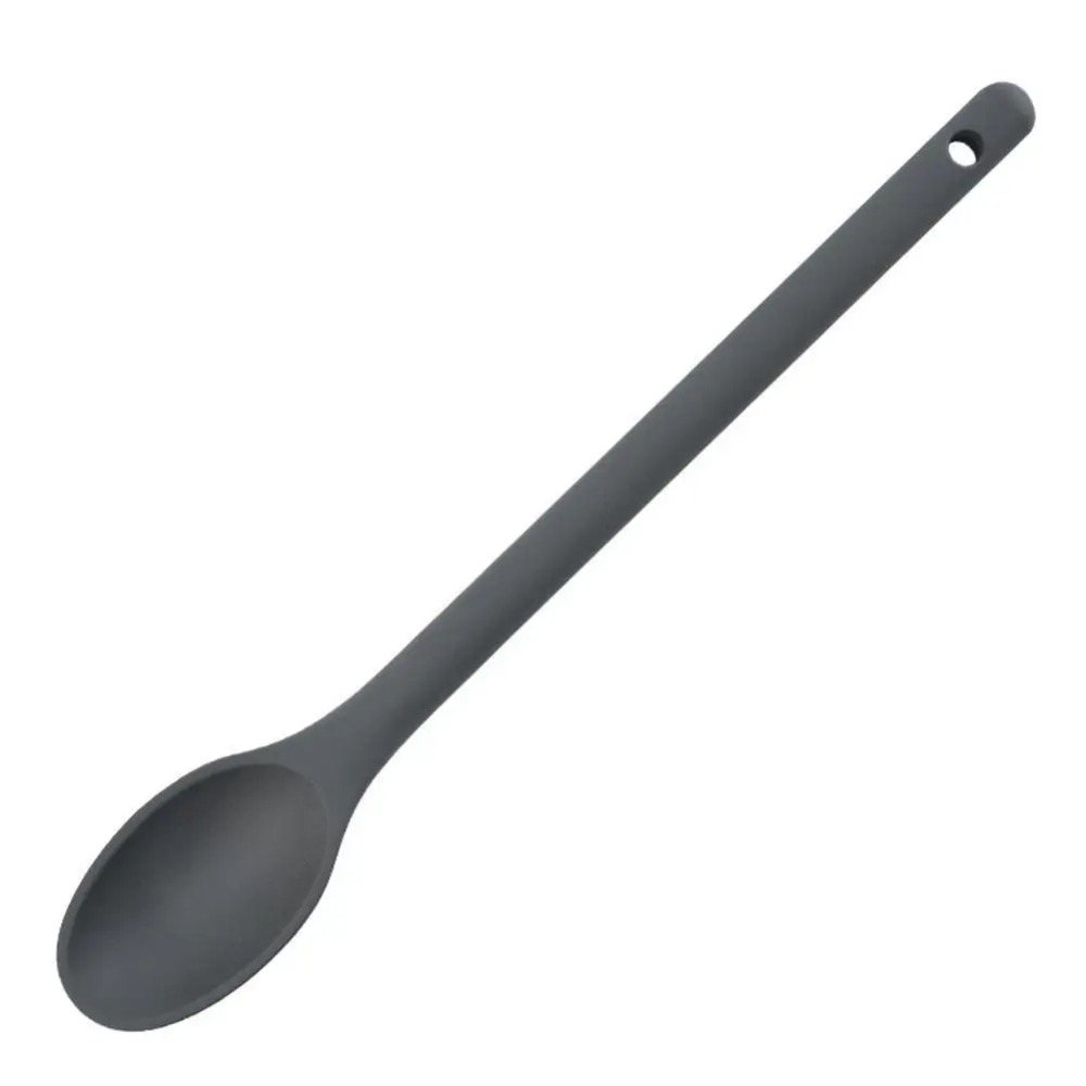 Silicone Mixing Spoon For Cooking Stirring And Baking Nonstick Kitchen Tool 4
