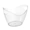 Clear Ice Bucket For Wine And Champagne Large Beverage Tub With Handle Perfect For Bar And Family 5