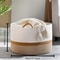 Cotton Rope Storage Basket For Blankets Baby Laundry Hamper And Living Room Organization 5
