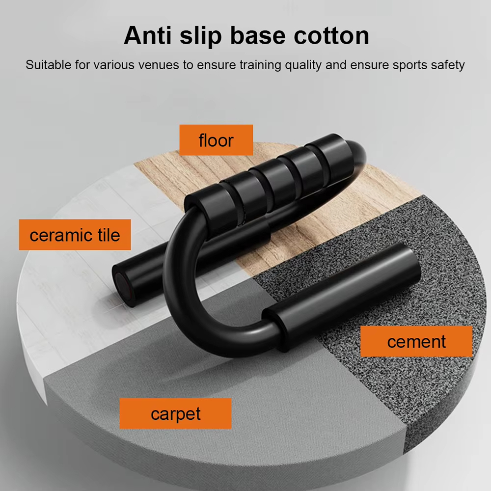 Push Up Stand Bars For Home Fitness AntiSkid Foam Handles Steel Frame For Pectoral Muscle Trainin 2