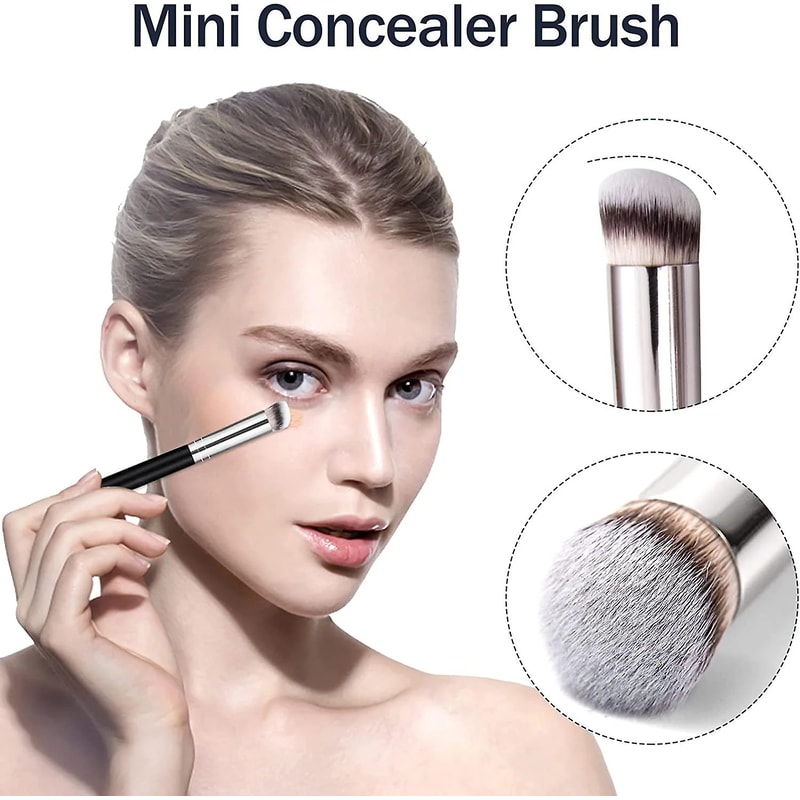 Flawless Foundation Concealer Brush For Blending Premium Dense Makeup Brush For Under Eye Contour 3