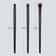 Blade Eyeliner Eyebrow Brush Set Precision Flat Fine Tip Makeup Tool 3